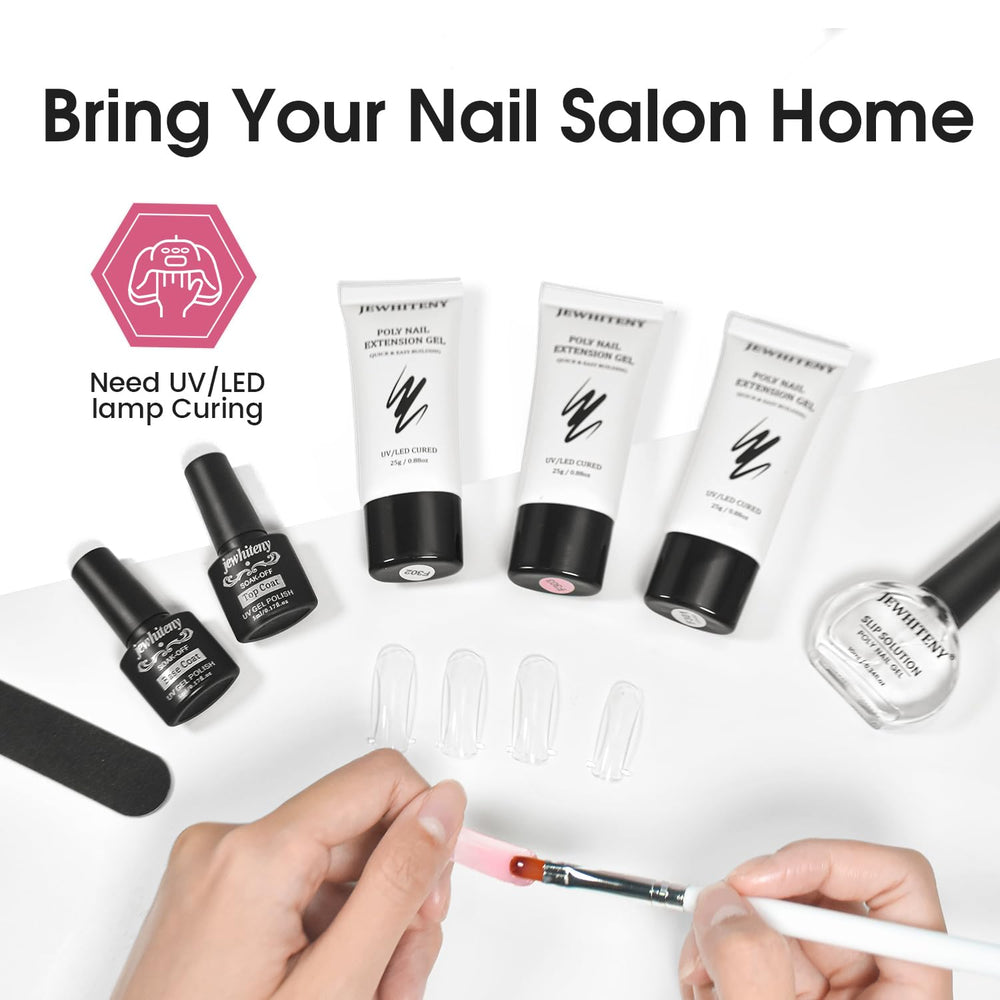 Unas falsas incluidas para completar el set de manicura