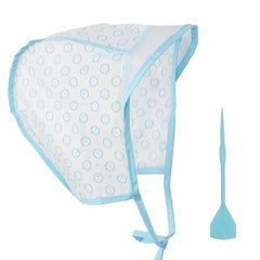 Capucha JFFX azul para mechones, cómoda y fácil en casa.
