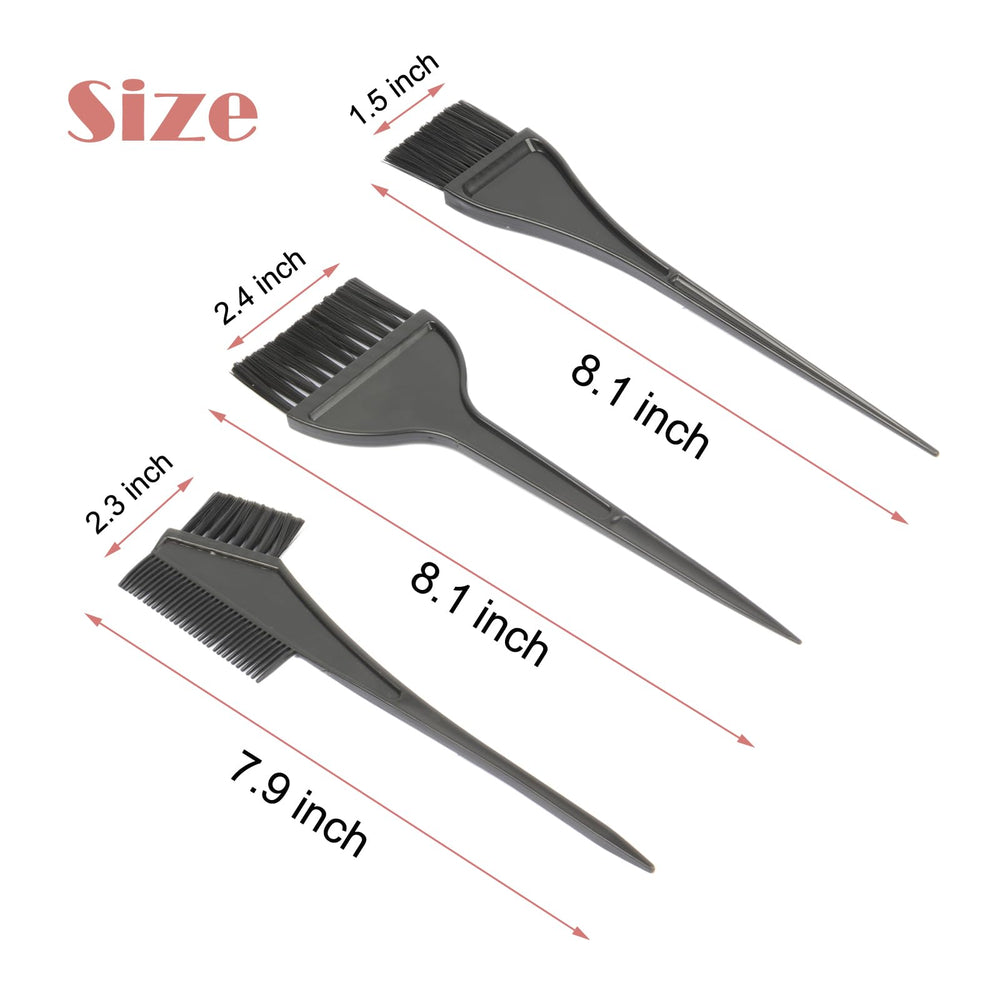 JFFX peine-brocha para tinte, ideal para delinear y distribuir el color.