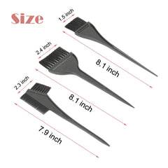 JFFX peine-brocha para tinte, ideal para delinear y distribuir el color.