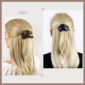 JGQUR tono beige; ideal para peinados diarios.