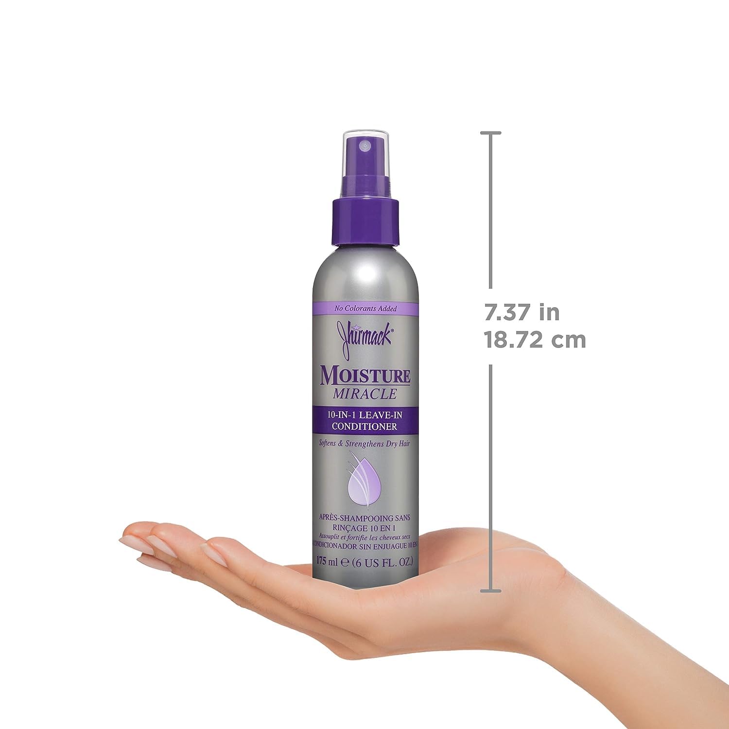 Jhirmack 10-en-1: aporta brillo natural al cabello.