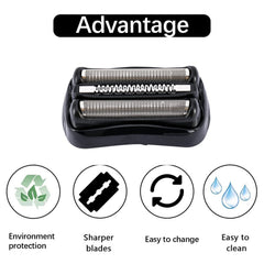 JIANCENGYU corte 21B para Braun Series 3; mantiene la piel cómoda durante el afeitado.