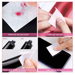 JIASHENG envolturas uñas 2.36x1.58: aplicación cómoda para gel.
