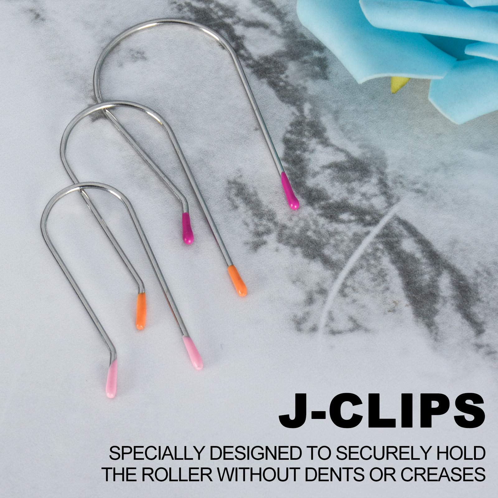 Jicoyin clips para rodillos calor 1,25 pulgadas: fijación estable para rizos.