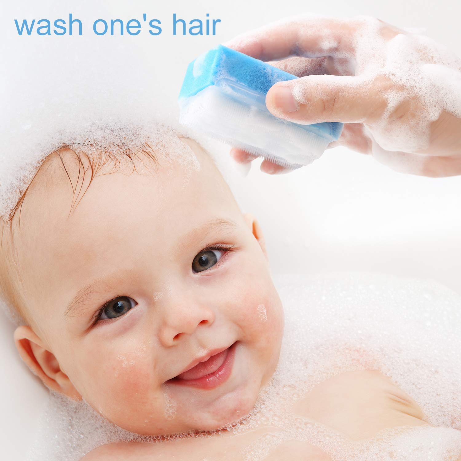 JIESI cepillo sensorial en mano: rutina de baño más divertida
