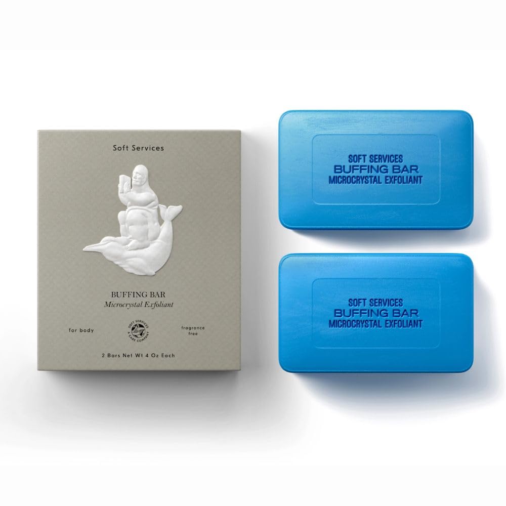 JIGME CALA SOFT.SERVICESS barra exfoliante con microcristales para piel suave.