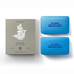 JIGME CALA SOFT.SERVICESS barra exfoliante con microcristales para piel suave.
