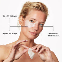 Masques yeux Jillian Dempsey renforcent la barrière cutanée autour des yeux