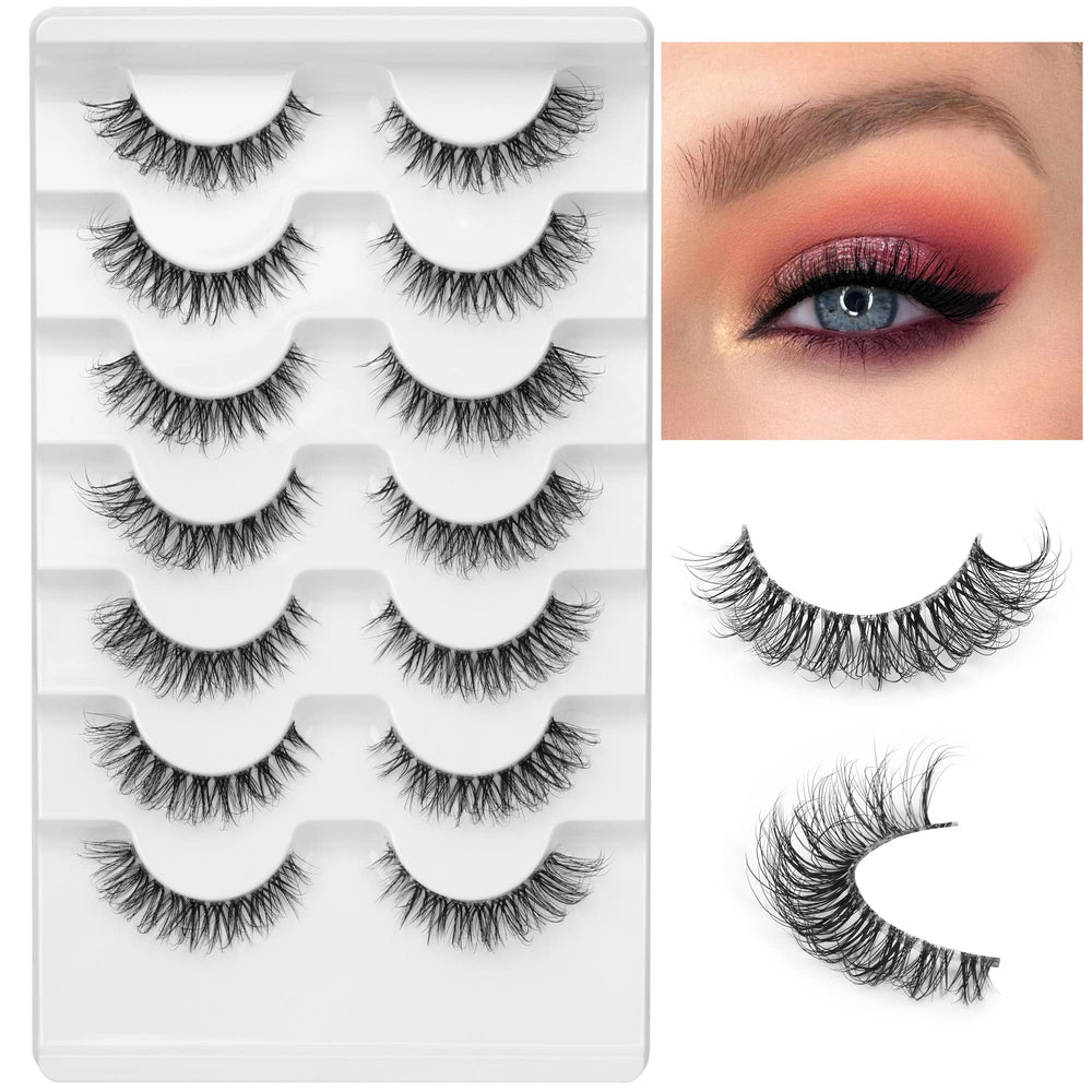 Banda transparente de JIMIRE Demi-wispies para un maquillaje limpio sin interferencias.