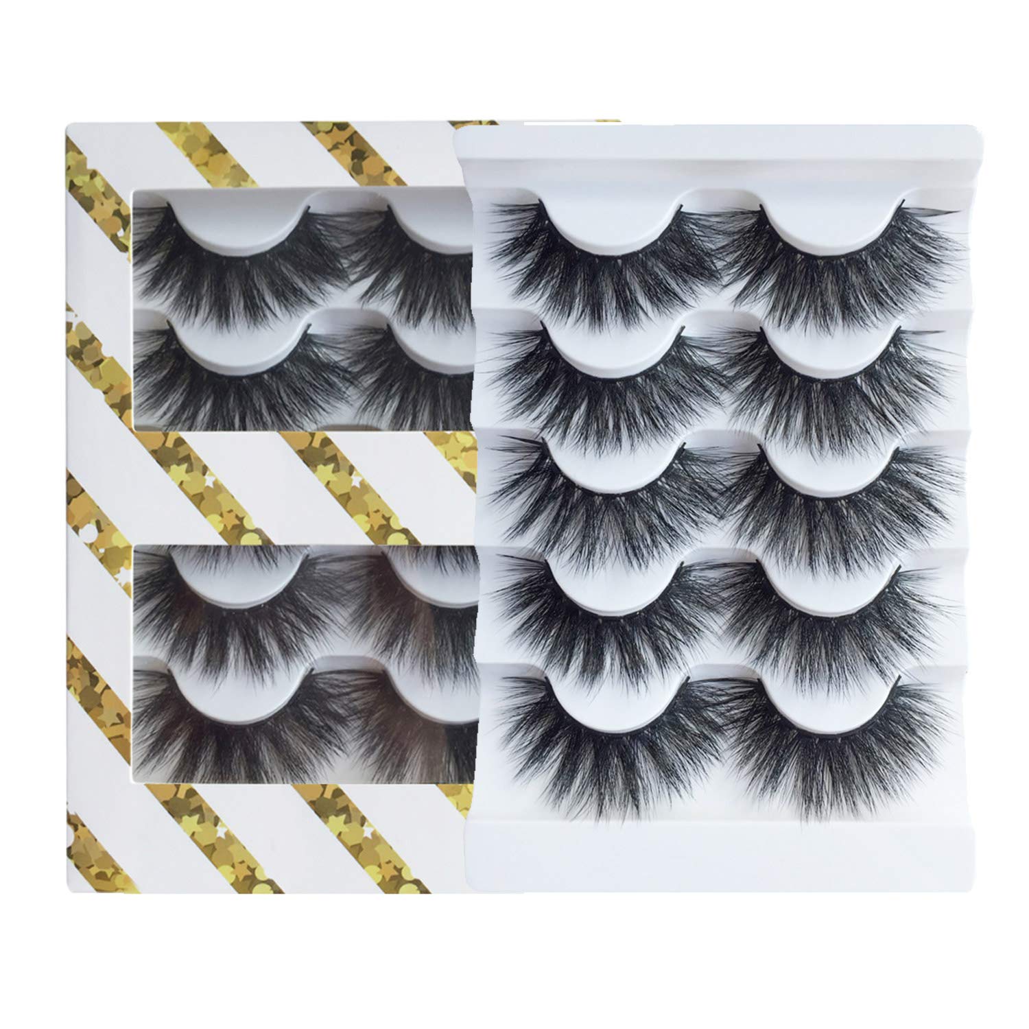 Pestañas 3D voluminosa Fluffy de JIMIRE para un look intenso
