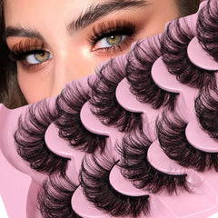 Pestanas JIMIRE mink 20 mm con curva en D para un look glamuroso y definido.