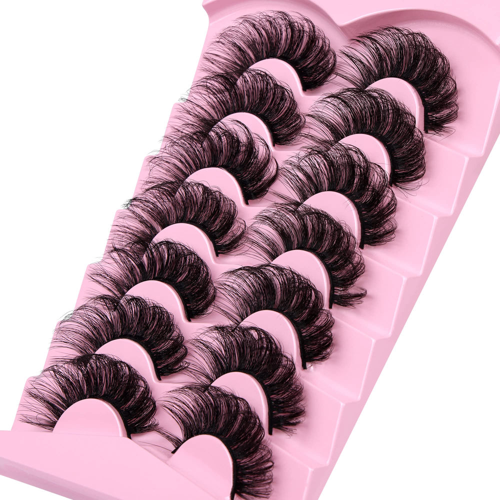 Pestanas JIMIRE de pelo sintetico con soporte estable para duracion y forma.