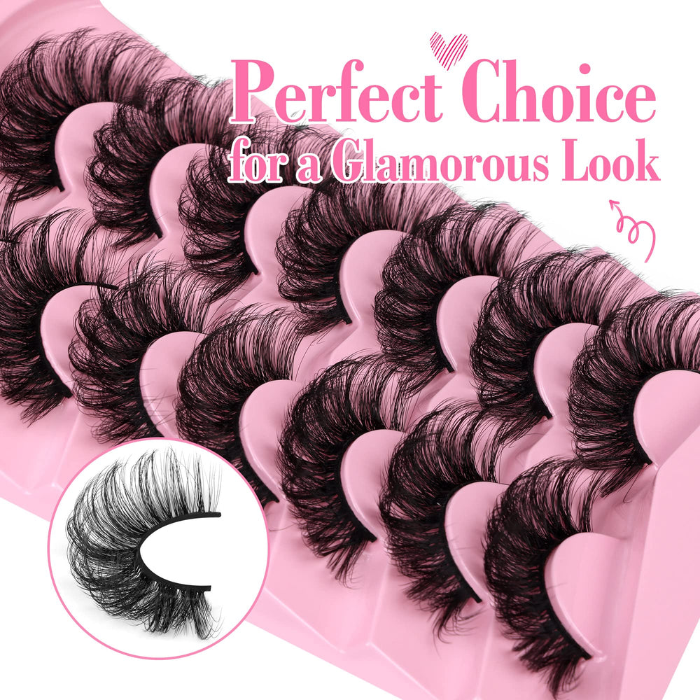Pestanas JIMIRE mink con volumen esponjoso para un look calido y duradero.