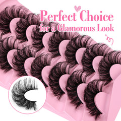 Pestanas JIMIRE mink con volumen esponjoso para un look calido y duradero.