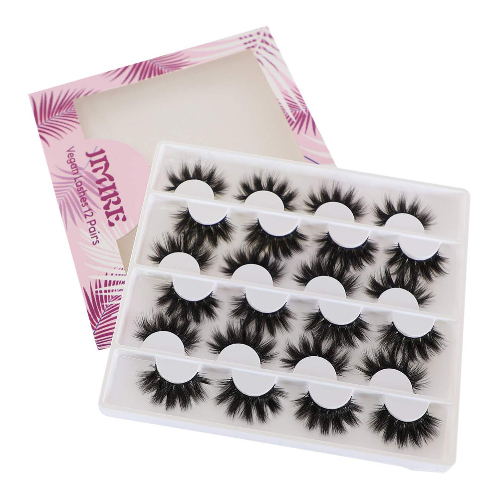 JIMIRE reusable lashes can be worn 3-5 times with proper care