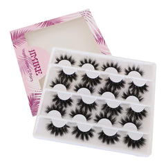 JIMIRE reusable lashes can be worn 3-5 times with proper care