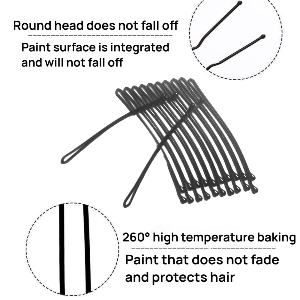 Pinzas curvas Jimmidy para moños y trenzas, uso versátil