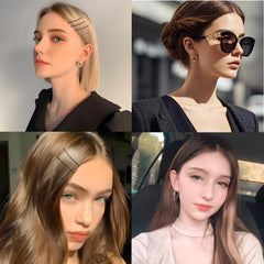 Pinzas curvas Jimmidy para distintos tipos de cabello, aptas para mechones y ondas