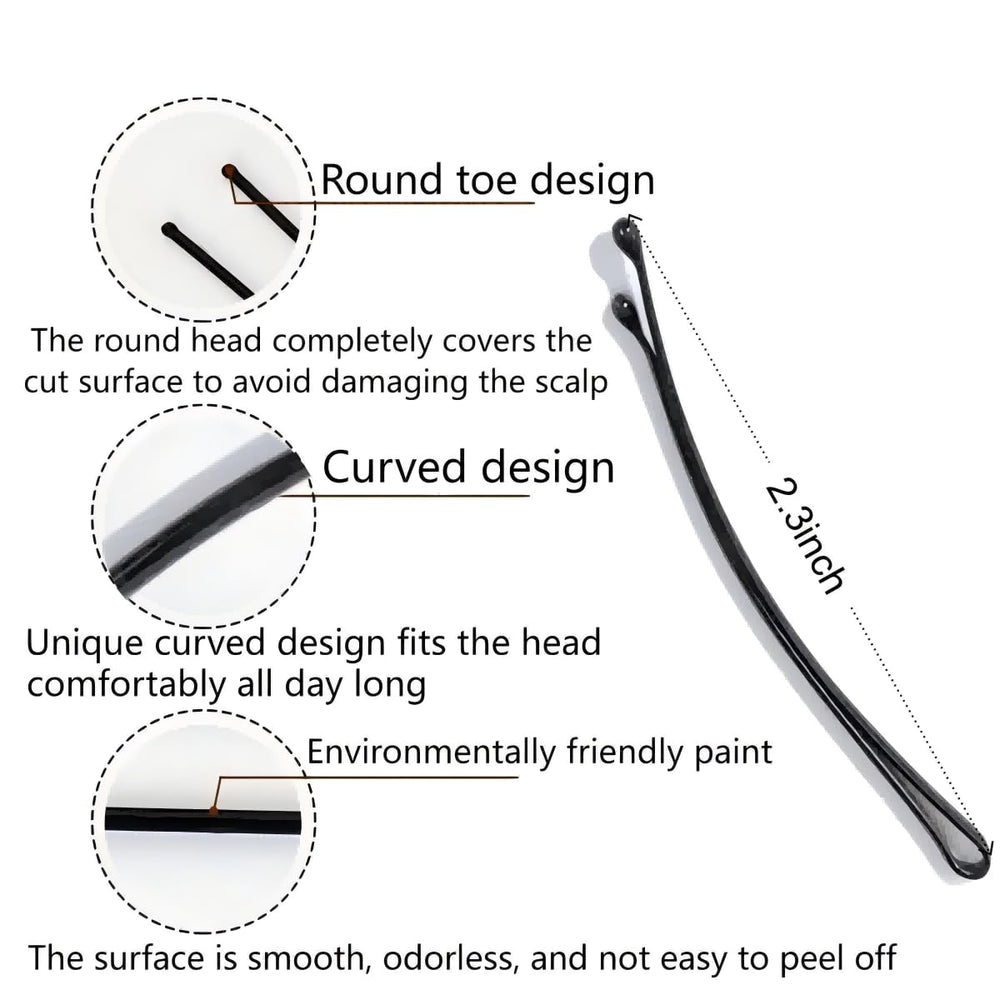 Pinzas curvas Jimmidy para uso diario, diseño ergonómico y cómodo