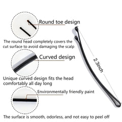 Pinzas curvas Jimmidy para uso diario, diseño ergonómico y cómodo