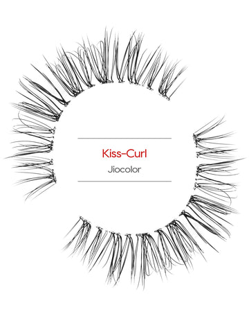 Cilios Jiocolor fibras sintéticas no irritantes para un acabado natural.