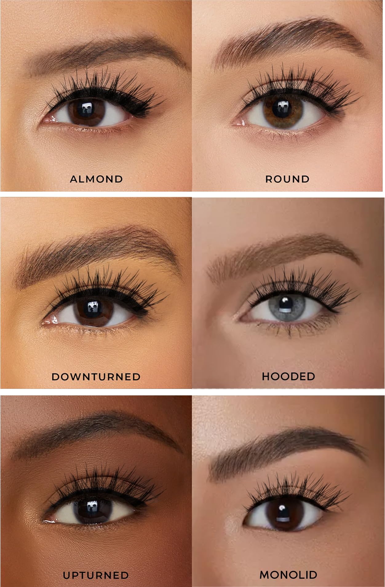 Pestañas Jiocolor uso diario para realce suave de ojos.