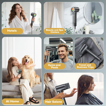Accesorios incluidos para estilizar rizos o cabello liso con facilidad