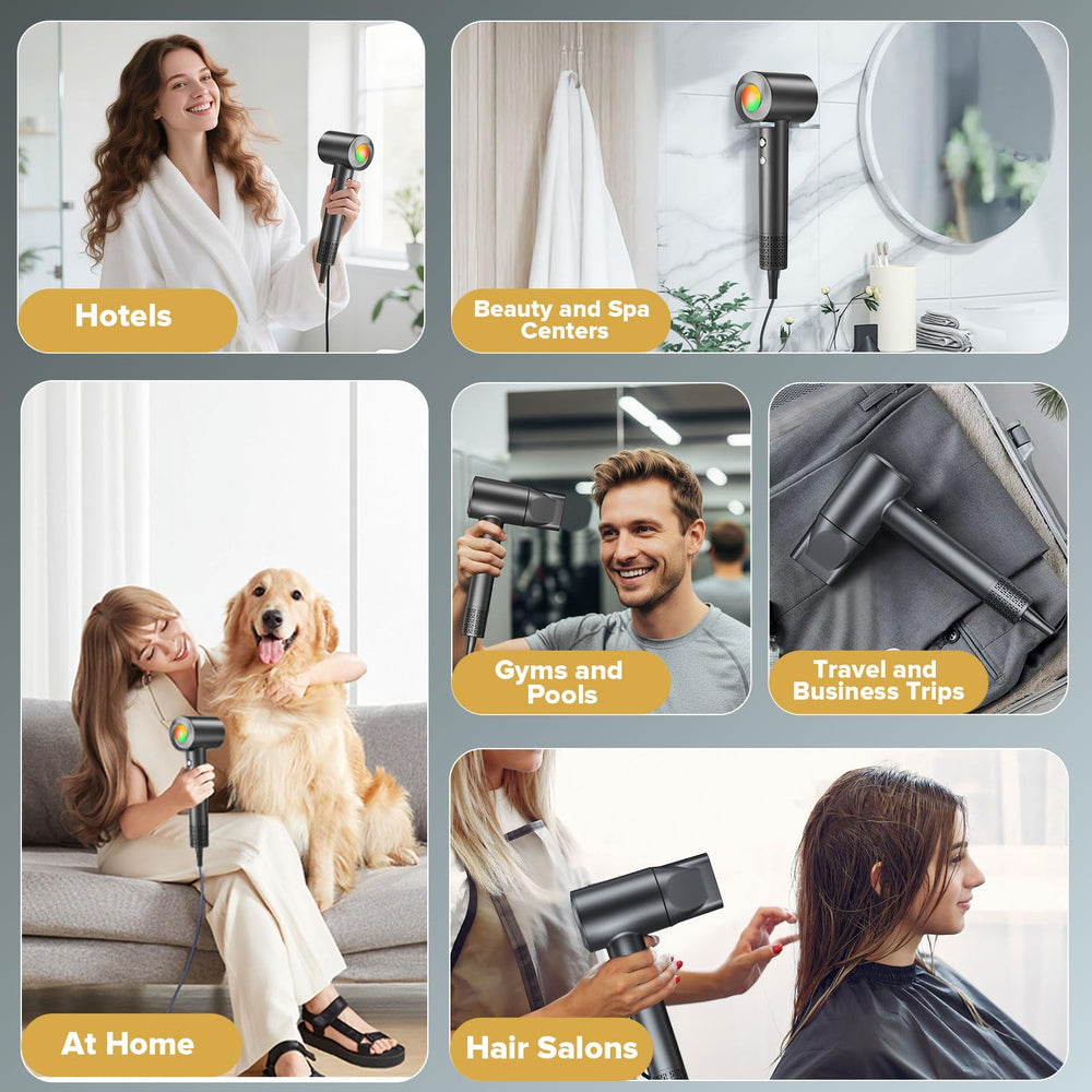 Accesorios incluidos para estilizar rizos o cabello liso con facilidad