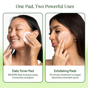 JiYu aplicación facial con movimientos circulares para tono uniforme.