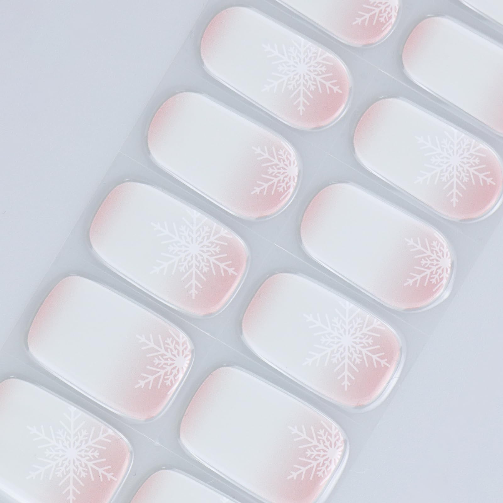 JMEOWIO aplicación fácil de pegatinas de gel para uñas