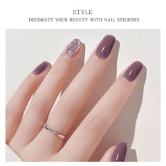 Conjunto de 20 tiras gel para uñas JMEOWIO, versátil y fácil de usar.