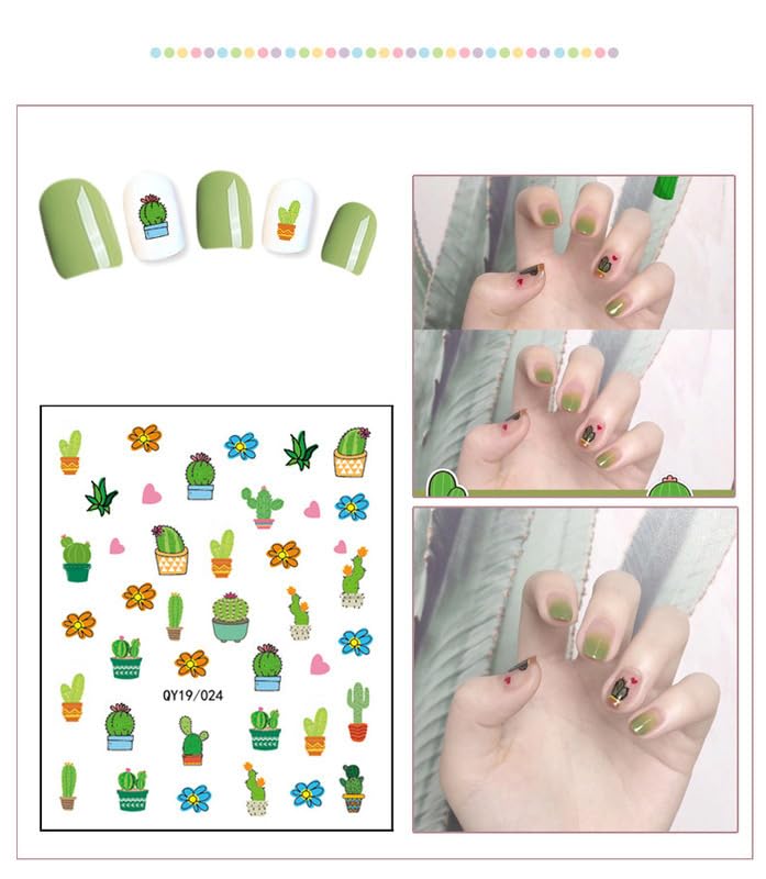 JMEOWIO pegatinas para niños, diversión segura en uñas