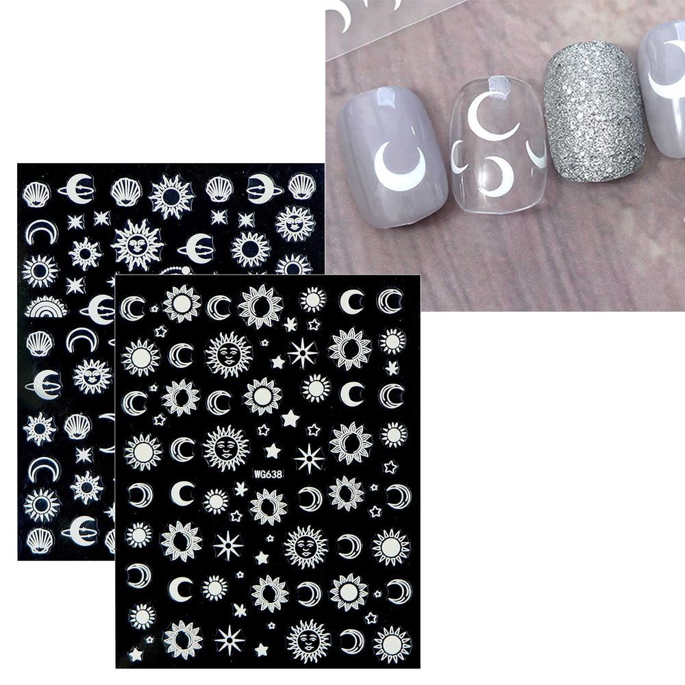 JMEOWIO: motivos de puntos y diamantes para destacar las uñas.