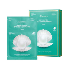 JMsolution mascarilla 3 pasos para brillo y tono más uniforme.
