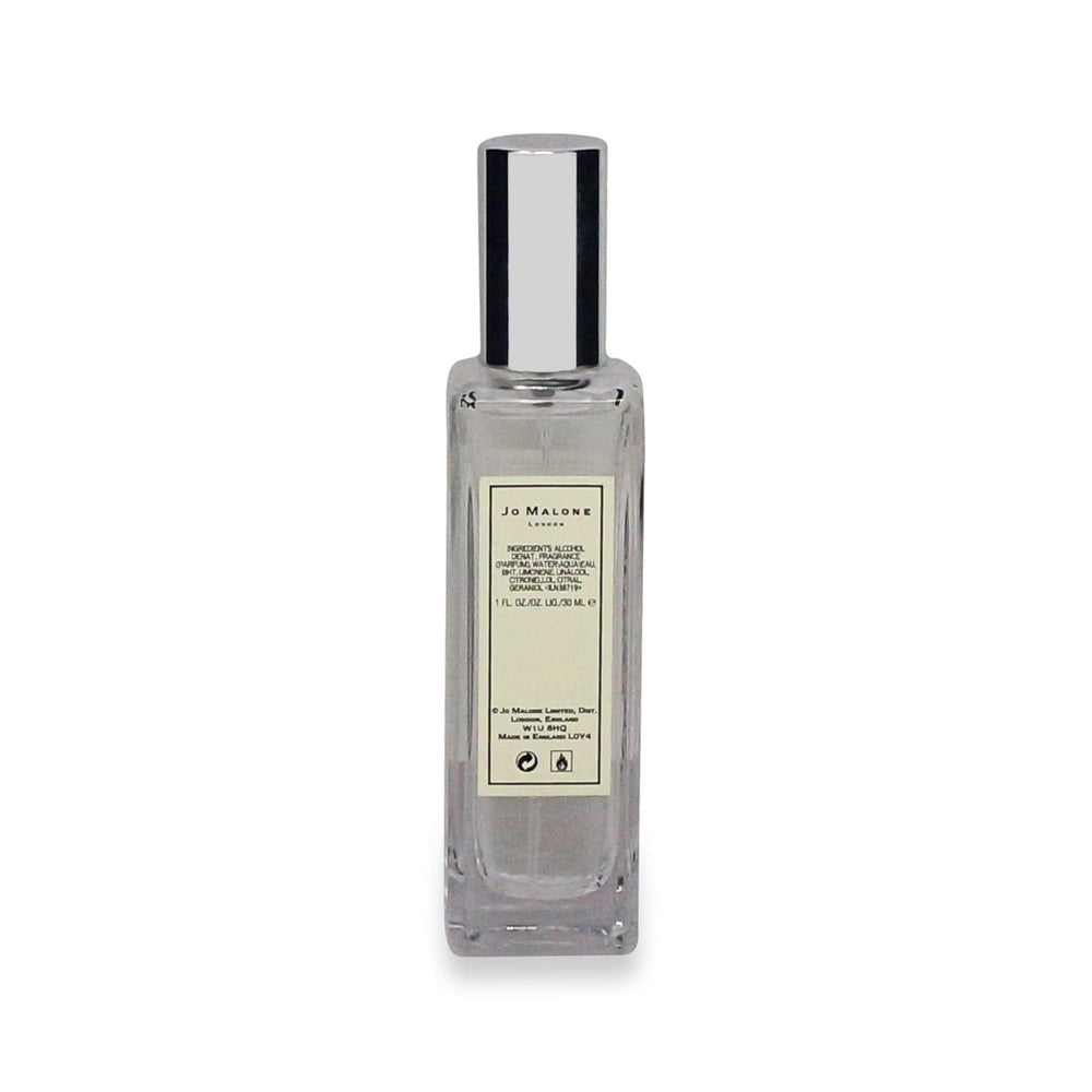 Jo Malone Flor de Albaricoque y Miel, envase de lujo con etiqueta.