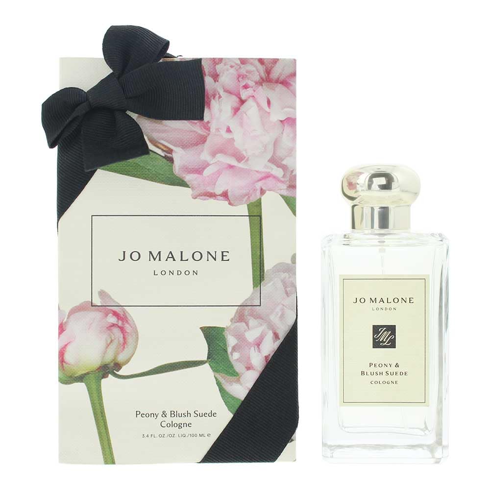 Jo Malone Peony Blush Suede, frasco elegante para uso diario y ocasiones especiales.