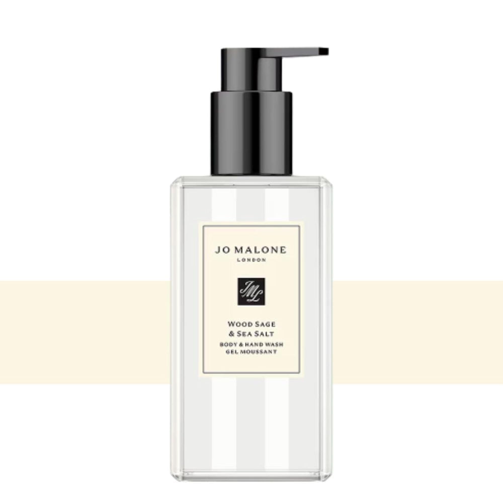 Jo Malone Wood Sage & Sea Salt aroma ligero para pieles sensibles.