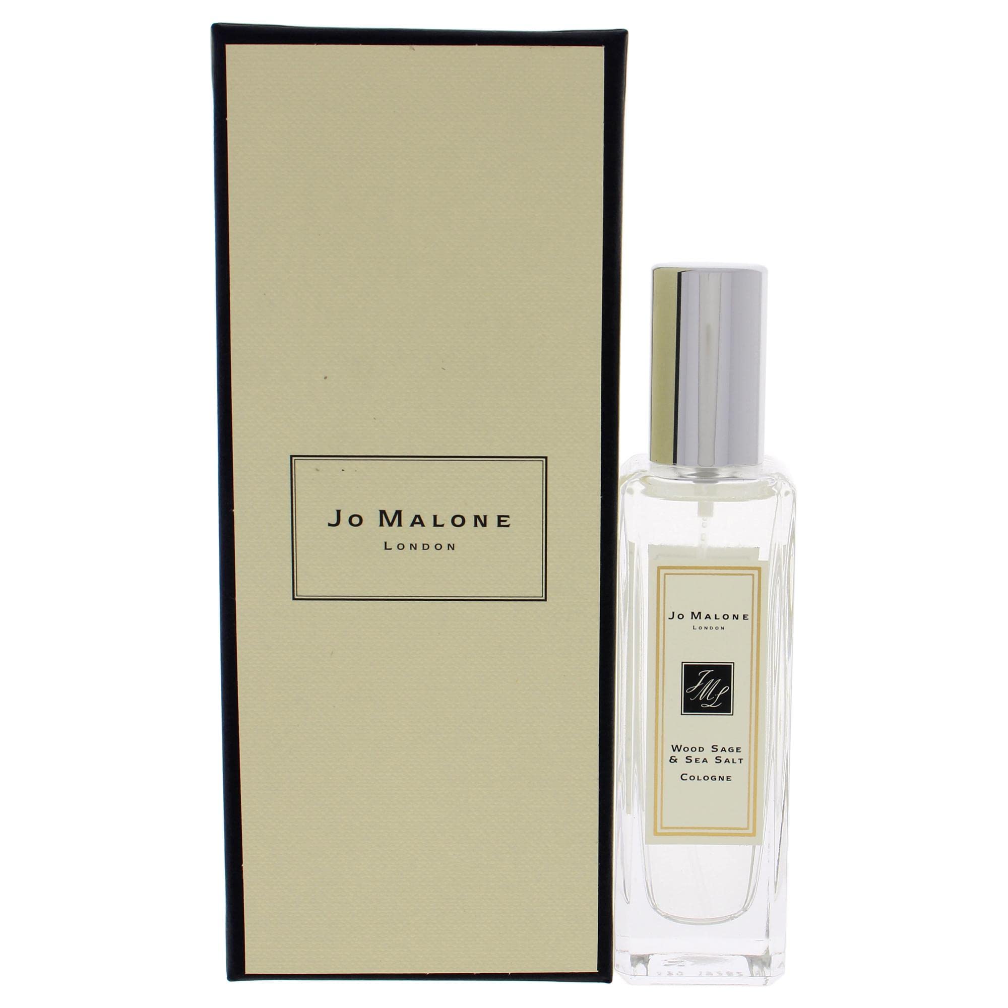 Jo Malone Wood Sage Sea Salt: botella 1 onza, aroma fresco para todo el día.