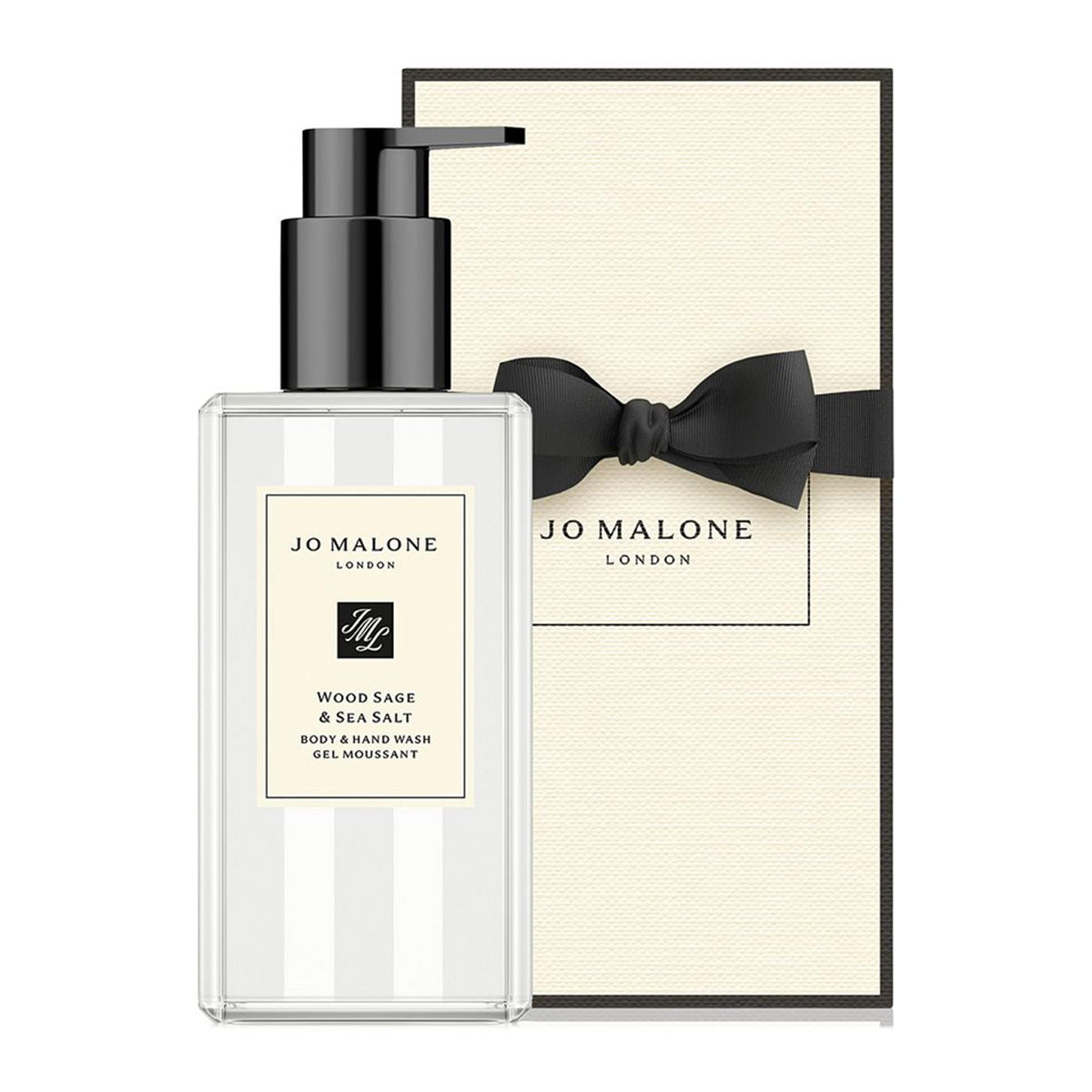 Jo Malone Wood Sage & Sea Salt gel corporal para ducha limpia y fragante.