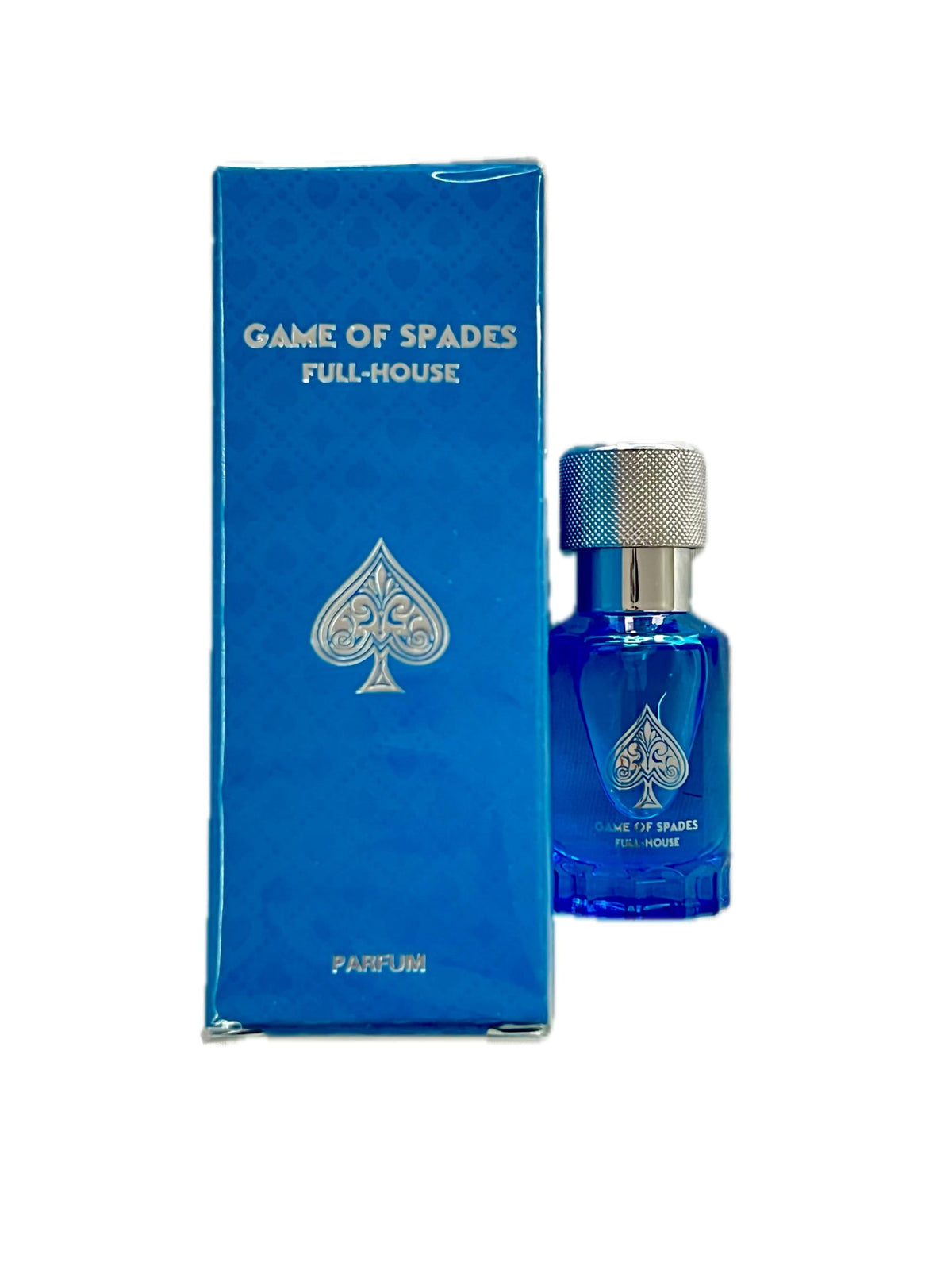 Jo Milano Game of Spades Full House, botella de perfume, aroma envolvente para ocasiones especiales