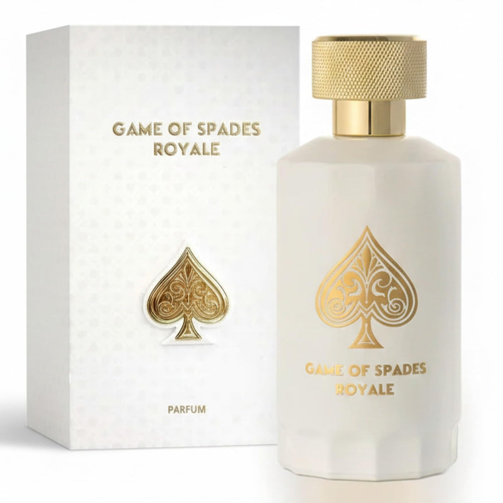 Frasco frontal de Jo Milano Game of Spades Royale para uso diario y nocturno