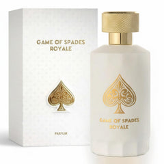 Frasco frontal de Jo Milano Game of Spades Royale para uso diario y nocturno