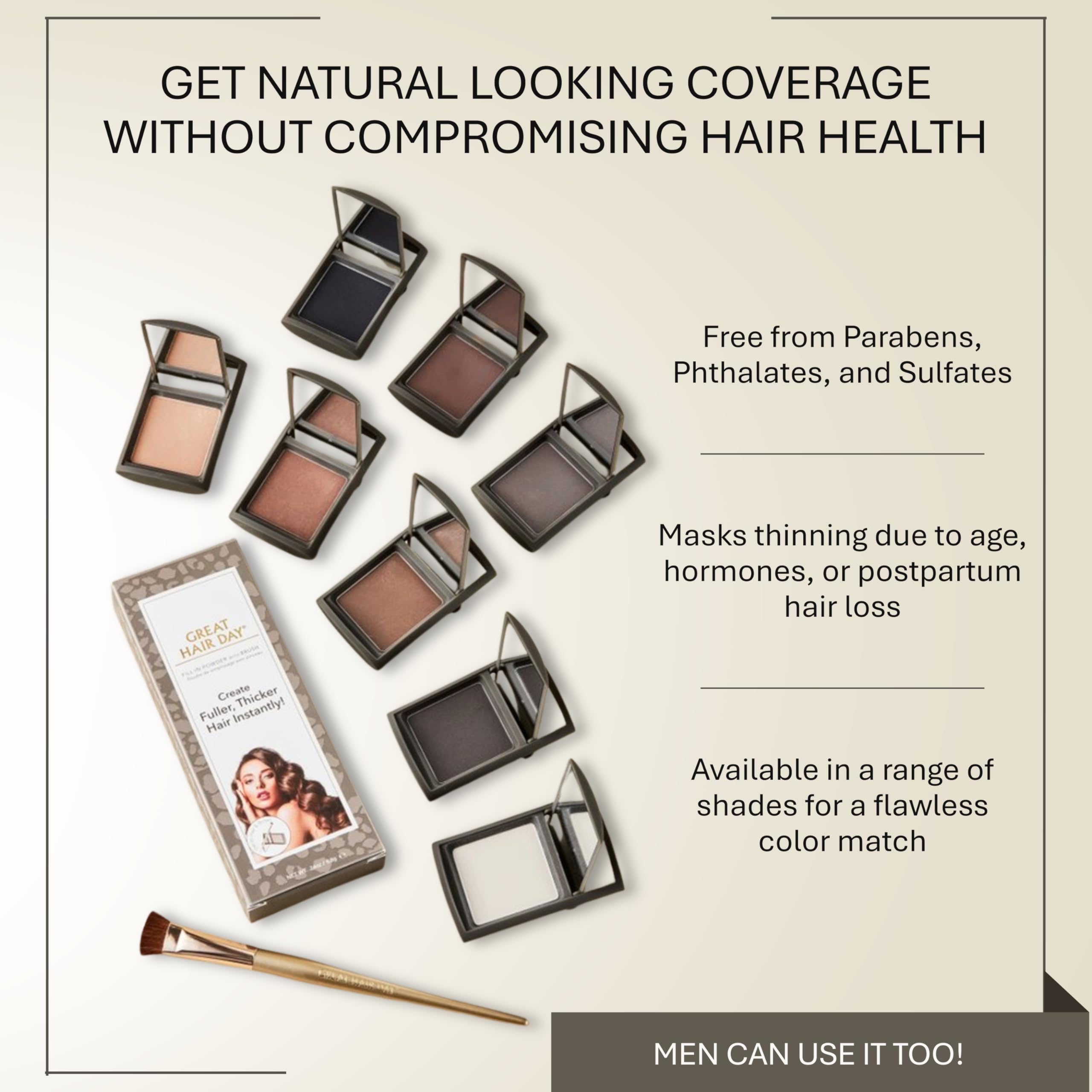 Joan Rivers Beauty Great Hair Day: utilisation rapide pour des retouches entre colorations.