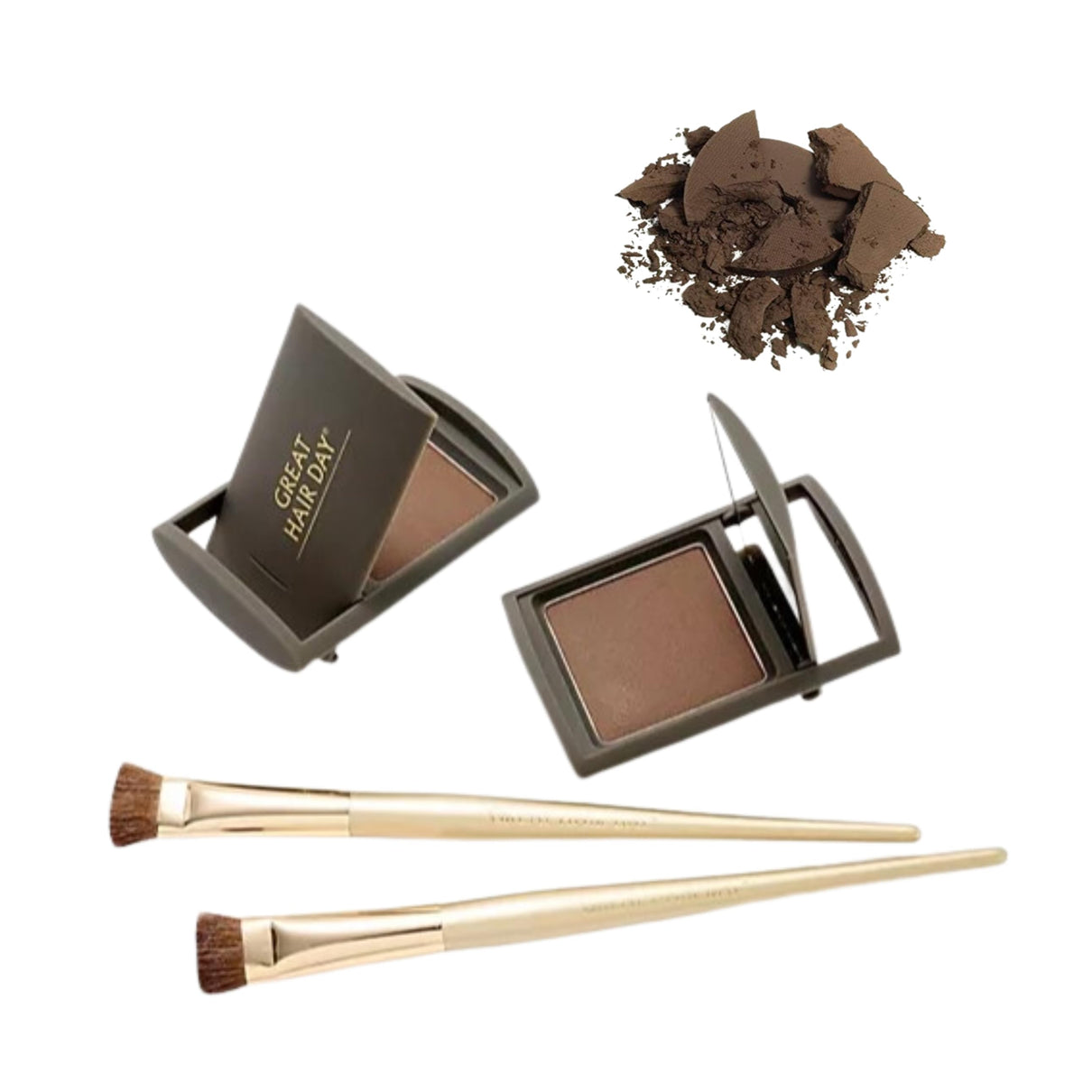 Polvo de toque de raíz de Joan Rivers Beauty para cobertura rápida y natural en rubio