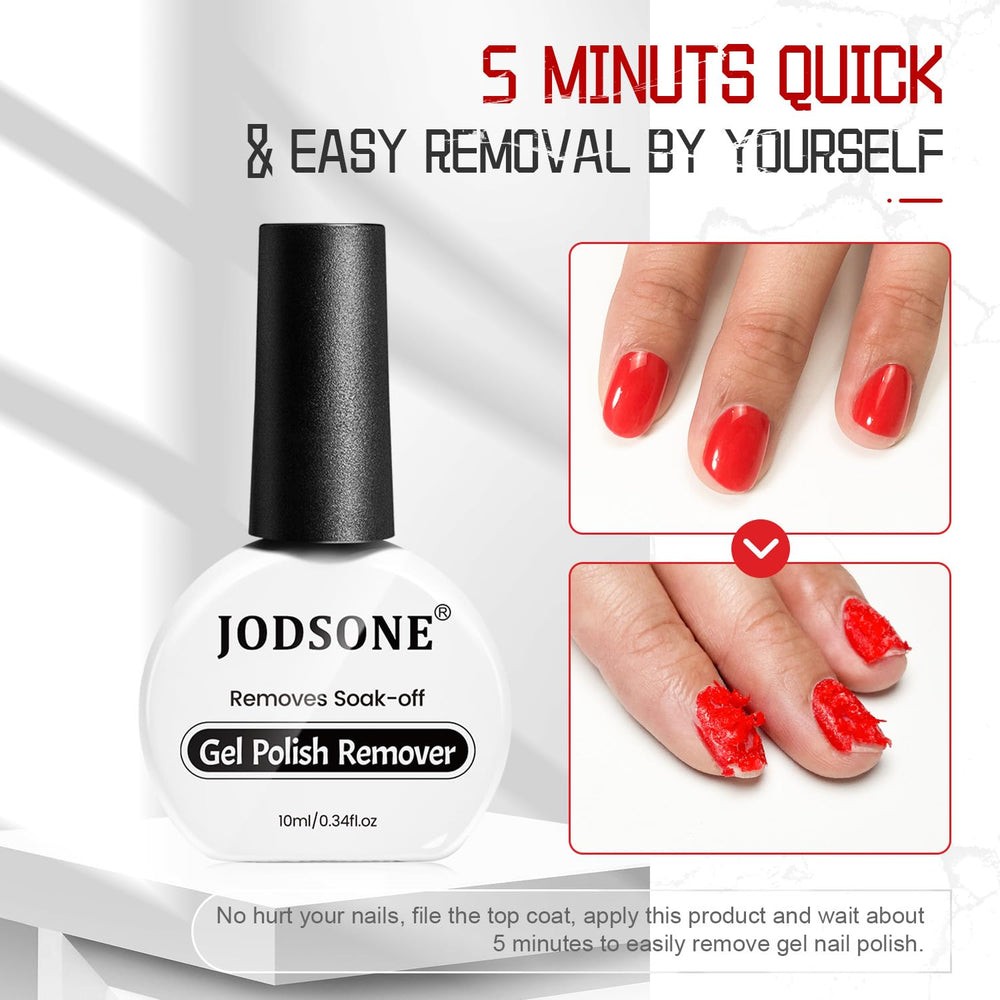 JODSONE: aplicación fácil para quitar gel de uñas en casa.