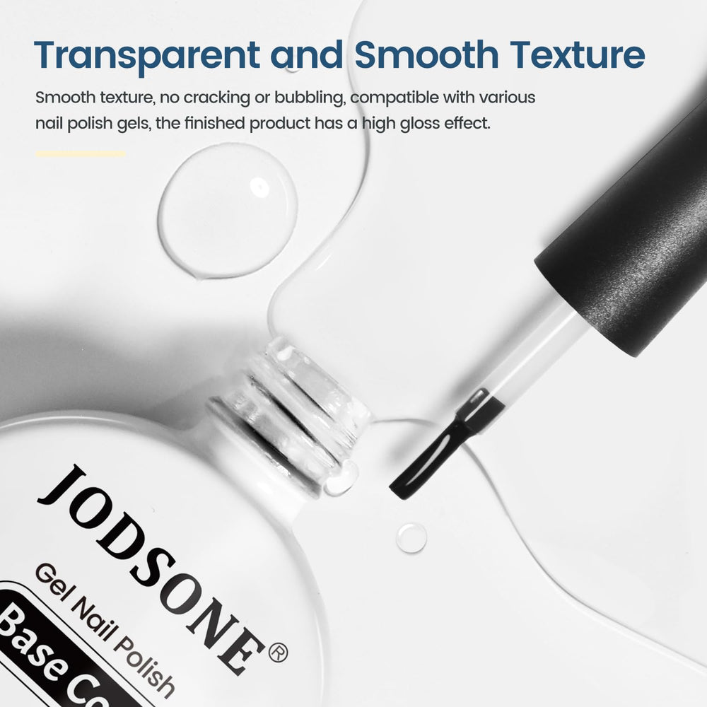 JODSONE Base Coat Gel retirada fácil al despegar sin dañar la uña