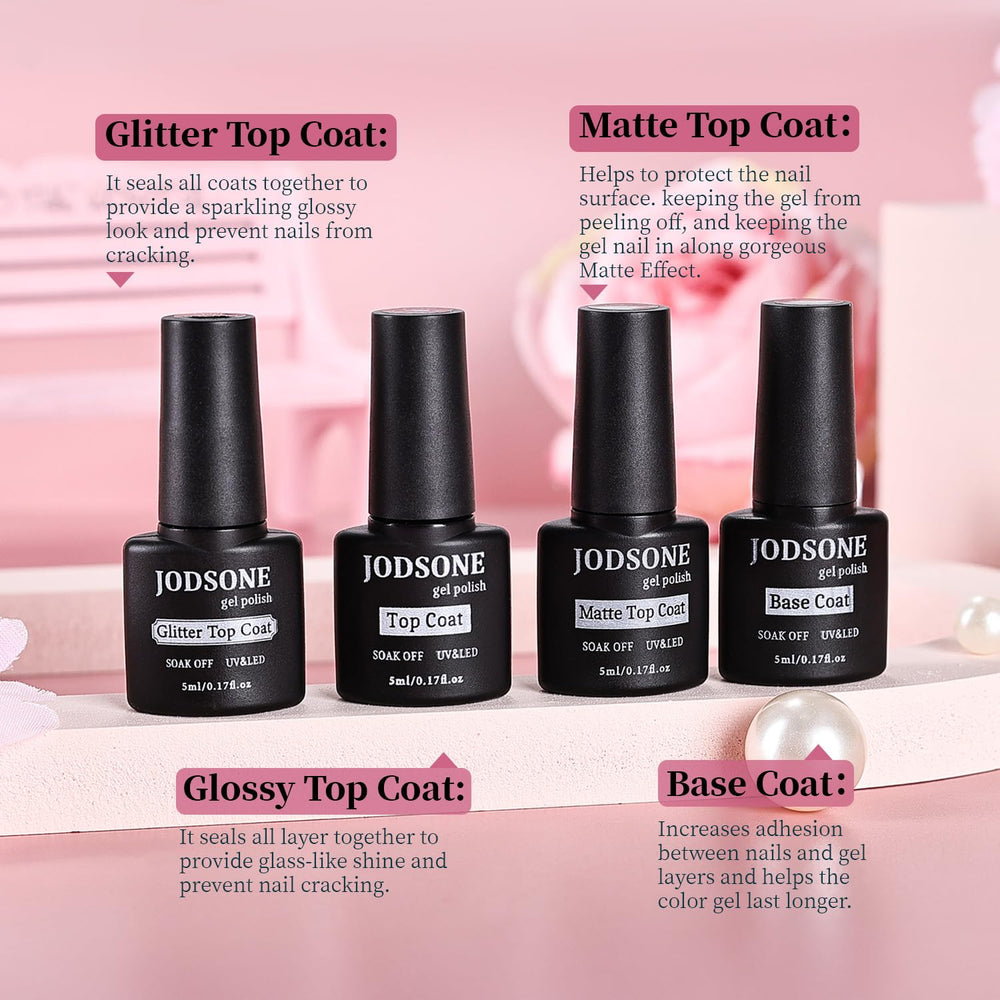Caja regalo JODSONE de esmaltes gel: regalo perfecto para amantes de uñas.