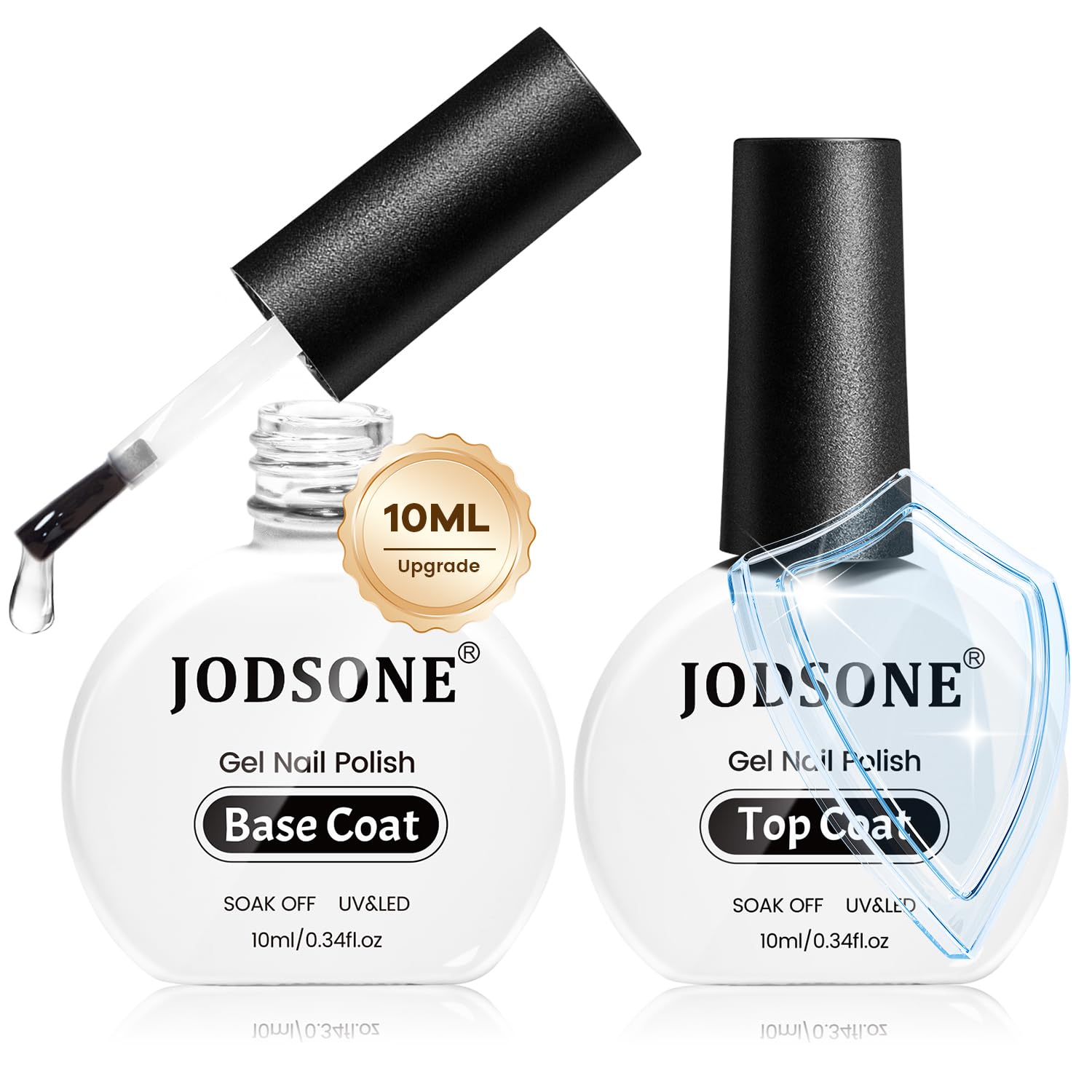 Base coat de JODSONE 10 ml mejora adherencia del gel a la uña