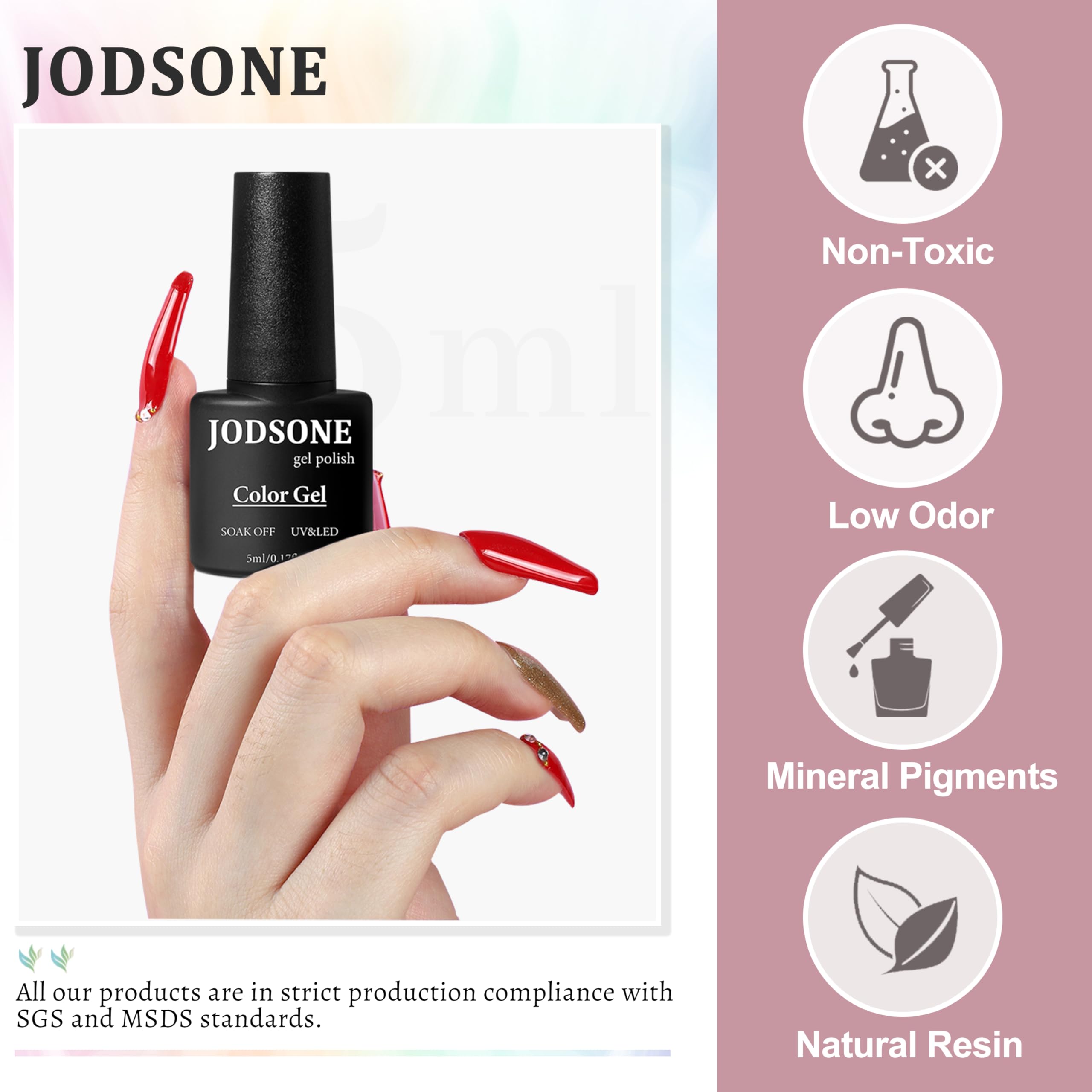 Capa final con destellos brillantes de JODSONE.